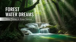 Serene Forest Ambience with Gentle Water Flow for Study Meditation Sleep Stress Relief and Calm Mind