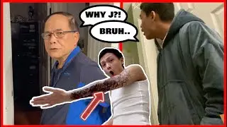 **FAKE** TATTOO PRANK on ASIAN PARENTS