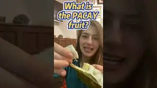 Fruit comes in an incredible variety of forms. This is the pacay fruit. #fruit #scicomm #bolivia