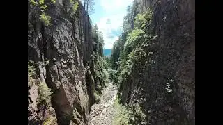 FPV Drone Flight Through Kj&oslash;sterudjuvet Gorge in Norway | DJI Avata 2