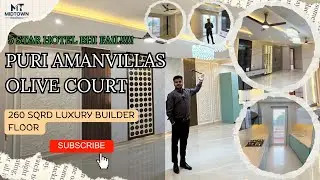 Ultra Luxury 260 Sqrd Builder Floor In Greater Faridabad | Midtown Realtors | 4K