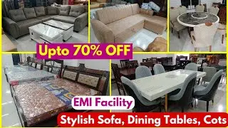 Best Home Furniture In Hyderabad With Low Price |  Sofa Set, Bed | Crown Furniture Ashok Nagar BHEL