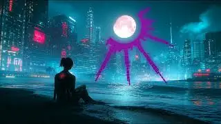Moonlit Waves - Night Drive Chill - AI Music