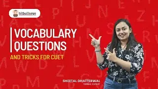 Vocabulary questions and tricks for CUET  |  CUET 2023  |🔴|   English Language | Hitbullseye