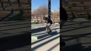 Frontside running jump 50-50 #skateboarding #5050 #greenblockskatepark #bouldercolorado #colorado