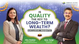 UTI AMC | Flexi Cap | Quality-Driven Strategy | Market Insights with Ajay Tyagi