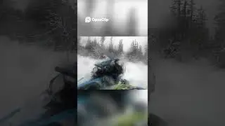 Snowmobiling Fun  Epic Snow Spray Action!