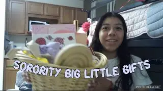 Sorority Big Little Week | what my big got me