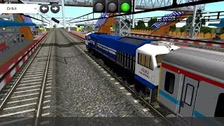 Nagpur Junction - Jalgaon Junction | WDP4D Locomotive Engine | Indian Railway | Red ICF Coaches 
