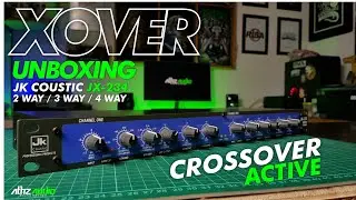 Crossover aktif JX 234 JK Coustic / XOVER / UNBOXING
