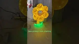 Intelligent luminous smiling face sunflower#festivallight #toys #light #party #gifts #festivallight