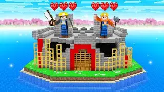 I Built the PERFECT Castle in Minecraft Cherry Island!