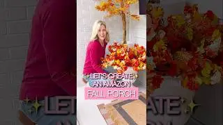 Effortlessly Chic Fall Porch Decor in Minutes! 🍂✨ | Designer Looks from Amazon!
