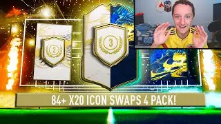 Opening the 84+ x20 pack & 83+ x25 pack... | FIFA 21 ICON SWAPS 4