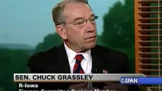 Sen. Charles Grassley on Judiciary Committee leadership