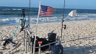 Pompano fishing Orange Beach Alabama