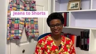 How To Change A Jeans Pattern To Shorts