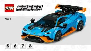 LEGO Instructions - Speed Champions - 77238 - Lamborghini Revuelto & Lamborghini Hurac&aacute;n STO -Book 2