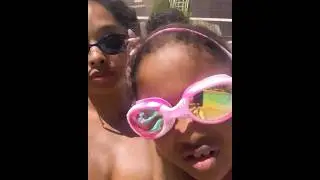 &ldquo;Pool Day With The Girls&rdquo; Princess Love & Daughter Melody Are Poolside!