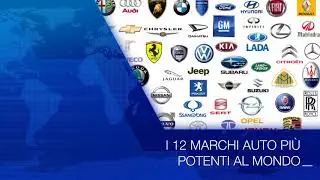 I 12 MARCHI AUTO PI&Ugrave; POTENTI AL MONDO