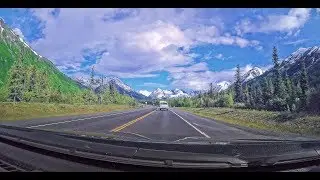 Alaska:  Driving on the Seward Highway