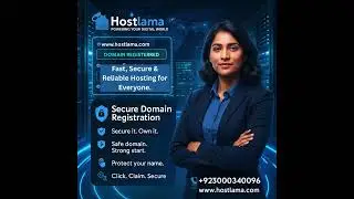 ✨ HostLama &ndash; Fast, Secure & Affordable Web Hosting + Domain Names 🚀