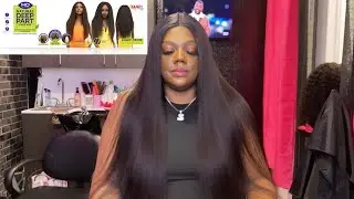 Коллекция Janet💕Натуральный парик с глубоким пробором и волнистыми волосами, изготовленный с испо...