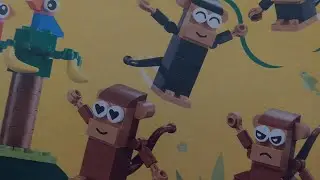 Lego Classic unboxing - creative monkey fun