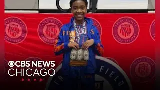 Aurora 7th grader brings home 3 gold medals. sets national record, is named track MVP
