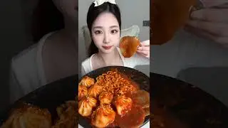 Gourmet platter : noodles and beef dumplings | mukbang asmr eating #mukbang #eating #asmr #eating