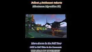 Abernathy Farm: Minutemen Myrmidon Headquarters (Fallout 4 Base Builds #shorts) *PS4PRO*