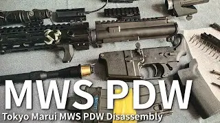 Airsoft Tokyo Marui MWS Fully ￼Disassembly