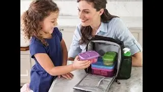 Review:  Rubbermaid LunchBlox Medium Lunch Bag, Black Etch, 1813501