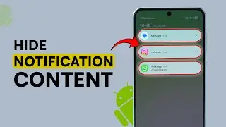 How to Hide Notification Content on Android Lock Screen?