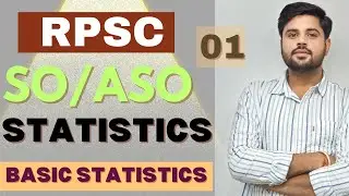 ASO STATISTICS CLASSES | BASIC STATISTICS | STATS GURUJI | SO STATS | BHASKAR SIR{GOLDMEDALIST}