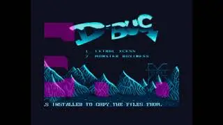 X-Troll - D-Bug Menu 191 | Atari ST Cracktro