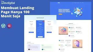 Tutorial : Membuat Landing Page Sederhana Dengan Wordpress Hanya 100 Menit  - (2024)