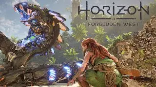New Horizon Forbidden West Gameplay Combat VS Slitherfang (Horizon Zero Dawn 2 Gameplay)