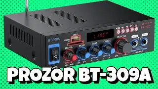 🔊 &iquest;El mejor Amplificador de Audio del mercado? [PROZOR BT-309A] 800W 🔝&nbsp;Calidad y Precio 👍&nbsp;Barato 💰