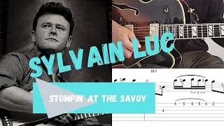 Bireli Lagr&egrave;ne et Sylvain Luc - Stompin' at the Savoy (Luc's solo transcription)