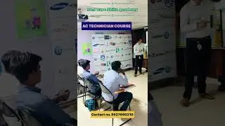 AC Mechanic Course in Hindi A 18 Sector 6 Noida #careskillsacademy 9899691234