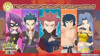 Pokemon Masters EX Champion Stadium Johto Challenge Master Mode Completed Week 2 Hard