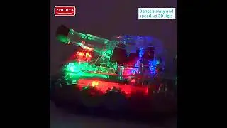Electric Transparent Gear Tank With Light Music Model Early Education Vehicle Toys for children