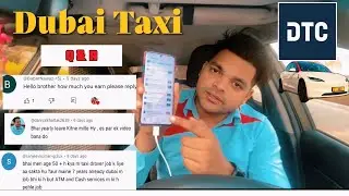 Dubai Taxi Driver Q&A | Salary Yearly Leave, Age Limit | Dubai Taxi Jobs 2025 #jobsearchdubai #taxi 