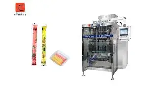 8-lane liquid  Liquid Juice Ice Pop Jelly Stick Popsicle Drinks Sachet  packaging machine