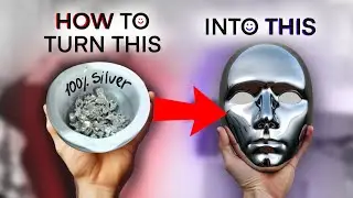 DIY Chrome Chemical metallization process with real  Silver