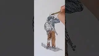 painting an apocalypse survivor #drawing #paint