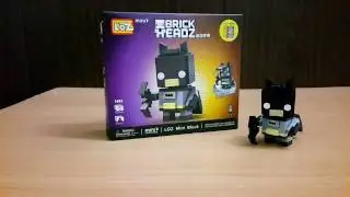 LEGO LOZ MINI BRICK HEADZ 1403 BATMAN