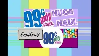 🐇🦄 NEW All Name Brand 99 Cents Store Only Haul!!🐇👑