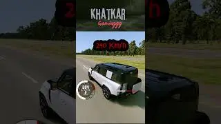 land Rover Defender Car Crash Test In Beamng Drive #khatkar_gaminggg